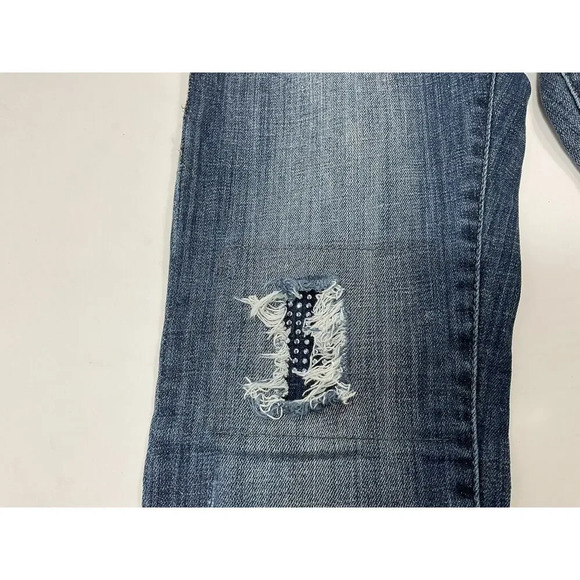 Rock & Republic Jeans Women’s Size 2 Darkwash Skinny “BERLIN” Blue Denim - Picture 3 of 9